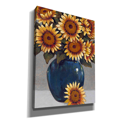 Image of 'Vase of Sunflowers I' by Tim O'Toole, Canvas Wall Art