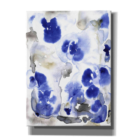 Image of 'Blue Pansies I' by Tim O'Toole, Canvas Wall Art