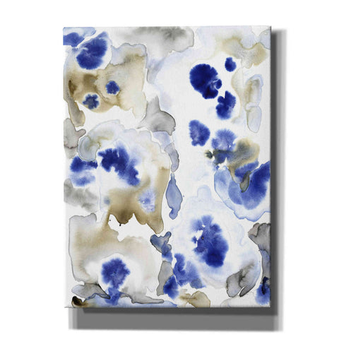 Image of 'Blue Pansies II' by Tim O'Toole, Canvas Wall Art
