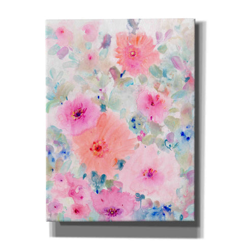 Image of 'Bright Floral Design II' by Tim O'Toole, Canvas Wall Art