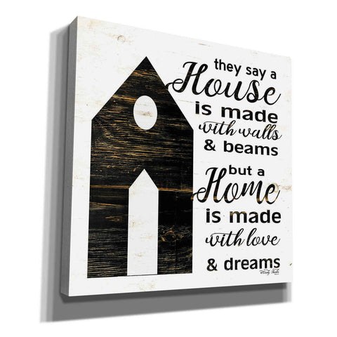 Image of 'A House…' by Cindy Jacobs, Canvas Wall Art