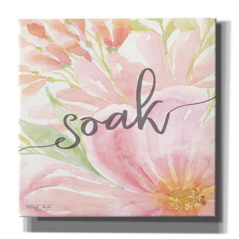 Image of 'Floral Soak' by Cindy Jacobs, Canvas Wall Art