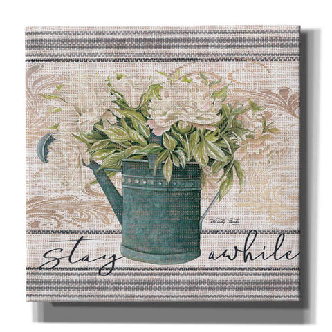 Image of 'Stay Awhile' by Cindy Jacobs, Canvas Wall Art