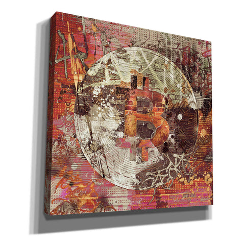 Image of 'Bitcoin Coin Art 6' by Irena Orlov, Canvas Wall Art