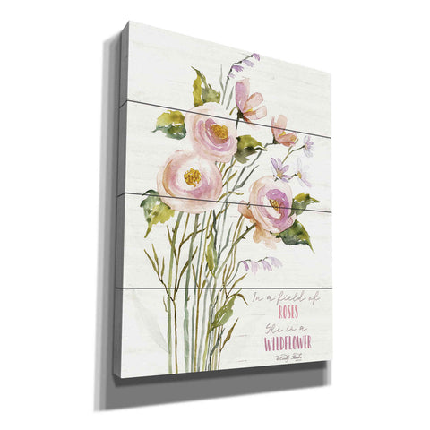 Image of 'She is a Wildflower' by Cindy Jacobs, Canvas Wall Art