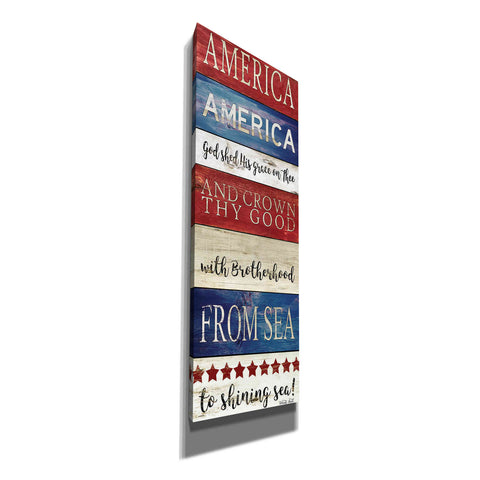 Image of 'America God Shed His Grace on Thee' by Cindy Jacobs, Canvas Wall Art