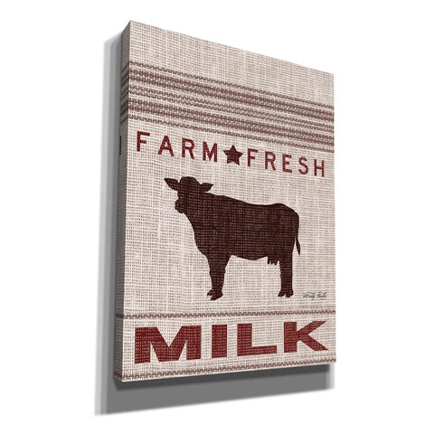 Image of 'Grain Sack Milk' by Cindy Jacobs, Canvas Wall Art