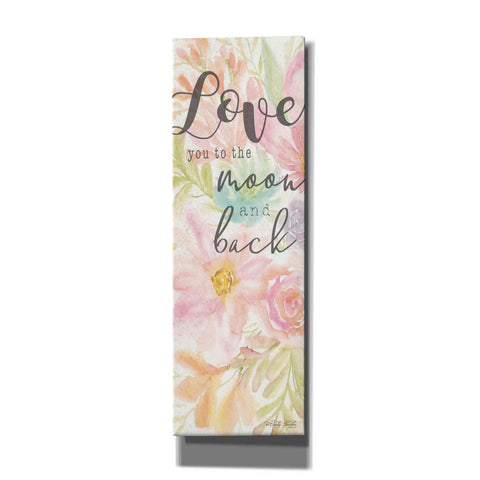 Image of 'I Love You to the Moon and Back' by Cindy Jacobs, Canvas Wall Art