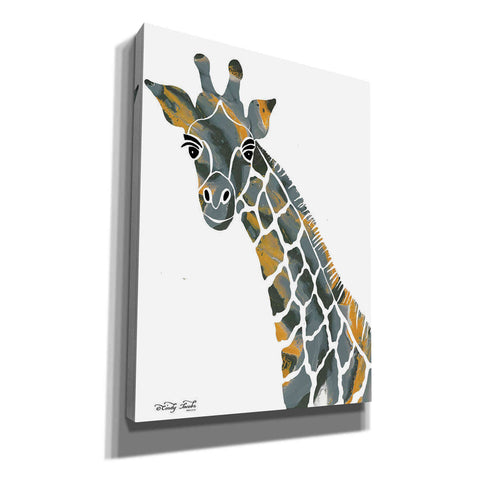 Image of 'Bright Giraffe II' by Cindy Jacobs, Canvas Wall Art