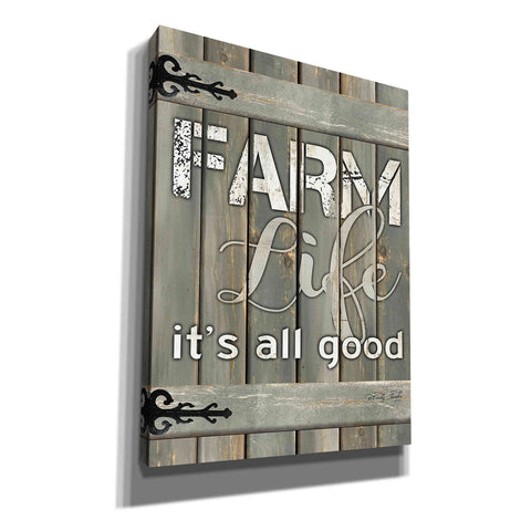 Image of 'Farm Life It's All Good' by Cindy Jacobs, Canvas Wall Art