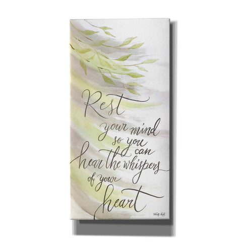 Image of 'Rest Your Mind' by Cindy Jacobs, Canvas Wall Art