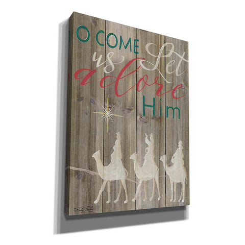 Image of 'O Come Let Us Adore Him' by Cindy Jacobs, Canvas Wall Art