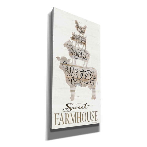 Image of 'Sweet Farmhouse' by Cindy Jacobs, Canvas Wall Art