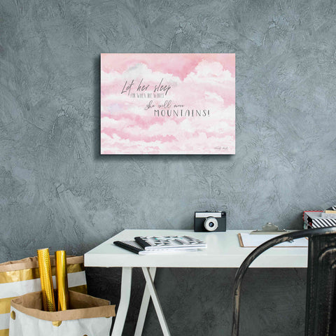 Image of 'Let Her Sleep' by Cindy Jacobs, Canvas Wall Art,16 x 12