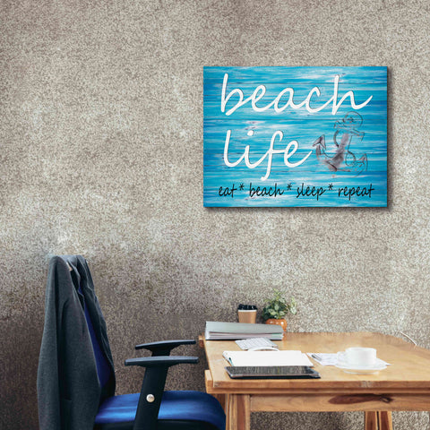 Image of 'Beach Life' by Cindy Jacobs, Canvas Wall Art,34 x 26