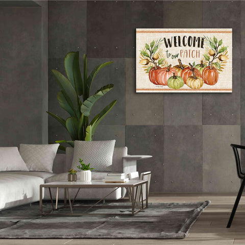 Image of 'Welcome to Our Patch' by Cindy Jacobs, Canvas Wall Art,60 x 40