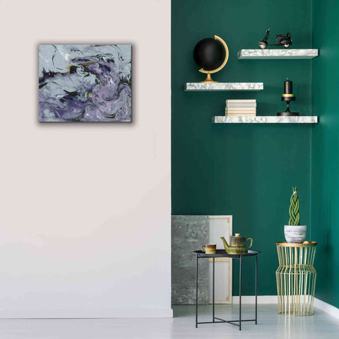 Image of 'Abstract in Purple IV' by Cindy Jacobs, Canvas Wall Art,24 x 20