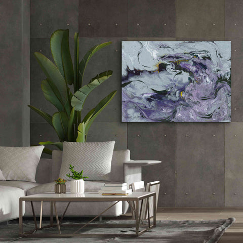 Image of 'Abstract in Purple IV' by Cindy Jacobs, Canvas Wall Art,54 x 40