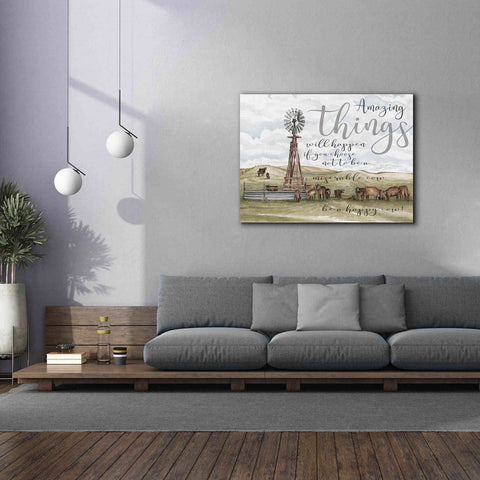 Image of 'Amazing Things' by Cindy Jacobs, Canvas Wall Art,54 x 40