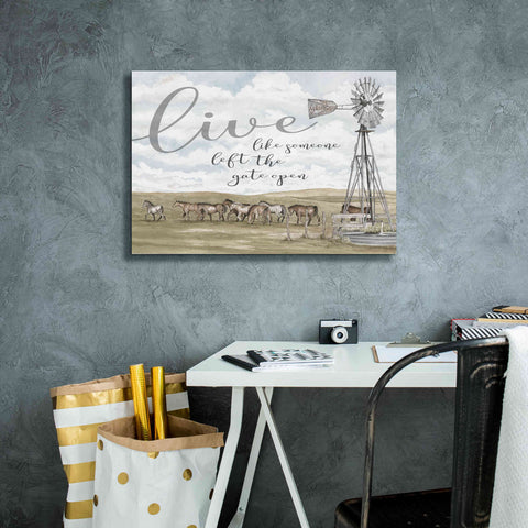 Image of 'Live Like Someone…' by Cindy Jacobs, Canvas Wall Art,26 x 18