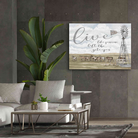 Image of 'Live Like Someone…' by Cindy Jacobs, Canvas Wall Art,54 x 40