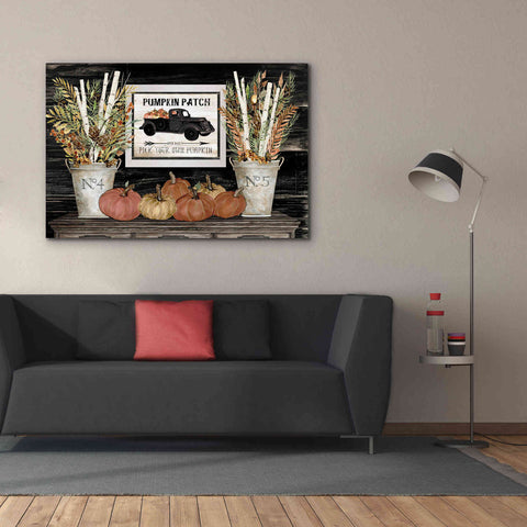 Image of 'Pumpkin Patch Still Life' by Cindy Jacobs, Canvas Wall Art,60 x 40
