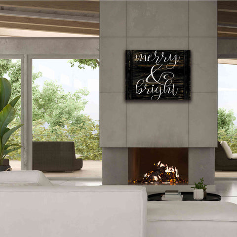 Image of 'Merry & Bright 2' by Cindy Jacobs, Canvas Wall Art,34 x 26