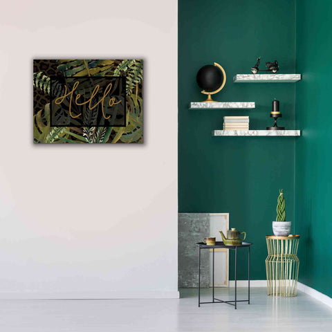 Image of 'Tropical Hello' by Cindy Jacobs, Canvas Wall Art,34 x 26