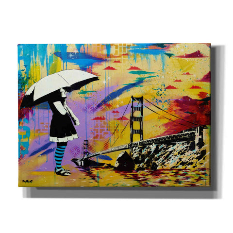 Image of 'Shelter at Bay' by AbcArtAttack, Canvas Wall Art