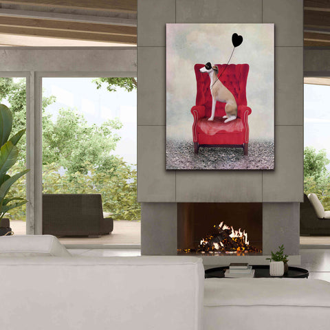 Image of 'Heathcliffe' by Art & Ghosts, Canvas Wall Art,40 x 54