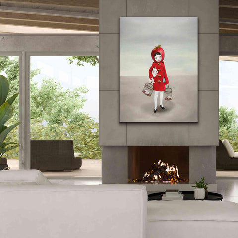 Image of 'Ruby' by Art & Ghosts, Canvas Wall Art,40 x 54