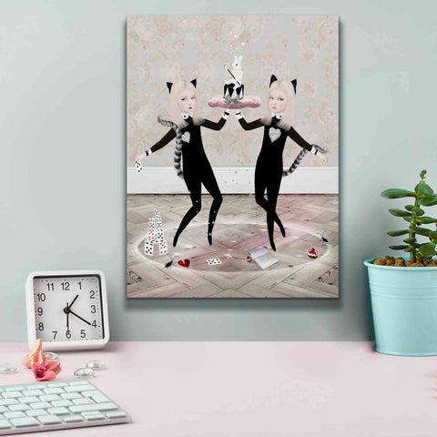 Image of 'The Newmars' by Art & Ghosts, Canvas Wall Art,12 x 16