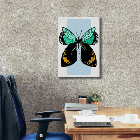 Image of 'Butterfly' by Ayse, Canvas Wall Art,18 x 26