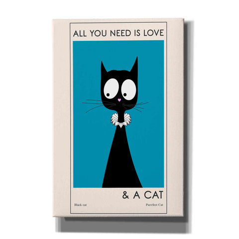 Image of 'All You Need Is Love' by Ayse, Canvas Wall Art