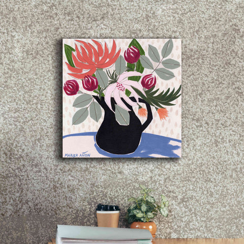 Image of 'April Florals 12' by Marisa Anon, Canvas Wall Art,18 x 18
