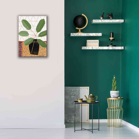 Image of 'Gold Tablecloth 4' by Marisa Anon, Canvas Wall Art,18 x 26