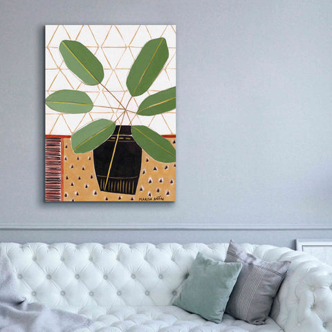 Image of 'Gold Tablecloth 4' by Marisa Anon, Canvas Wall Art,40 x 54