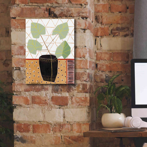 Image of 'Gold Tablecloth 5' by Marisa Anon, Canvas Wall Art,12 x 16