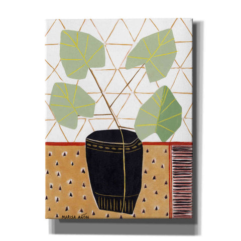 Image of 'Gold Tablecloth 5' by Marisa Anon, Canvas Wall Art
