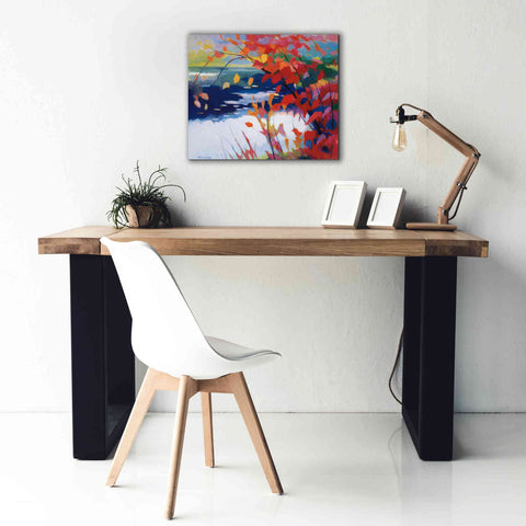 Image of 'Afternoon Calm' by Tadashi Asoma, Canvas Wall Art,24 x 20