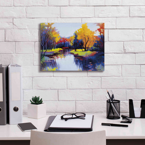 Image of 'Daybreak' by Tadashi Asoma, Canvas Wall Art,16 x 12