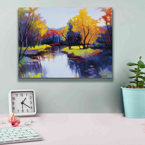 Image of 'Daybreak' by Tadashi Asoma, Canvas Wall Art,16 x 12