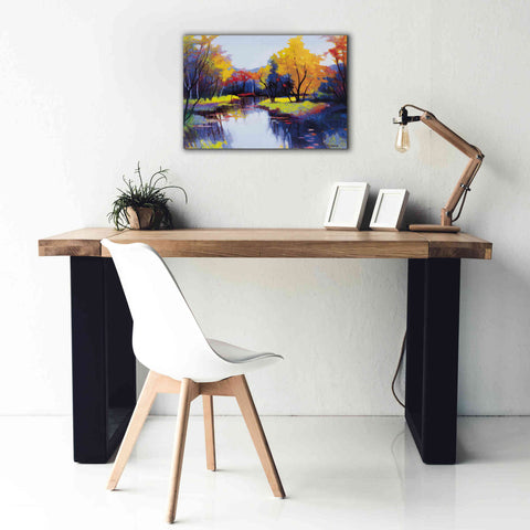 Image of 'Daybreak' by Tadashi Asoma, Canvas Wall Art,26 x 18