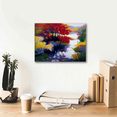 Image of 'Indian Summer' by Tadashi Asoma, Canvas Wall Art,16 x 12