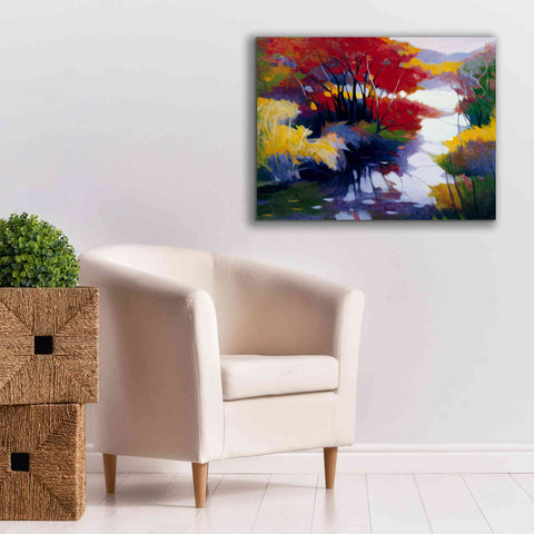 Image of 'Indian Summer' by Tadashi Asoma, Canvas Wall Art,34 x 26
