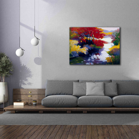 Image of 'Indian Summer' by Tadashi Asoma, Canvas Wall Art,54 x 40