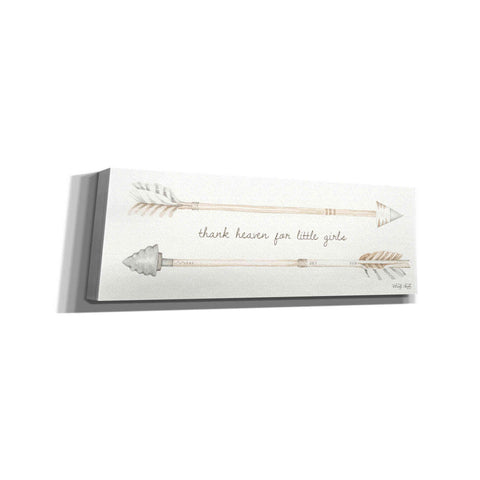 Image of 'Arrows - Thank Heaven for Little Girls' by Cindy Jacobs, Canvas Wall Art