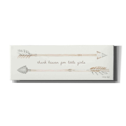 Image of 'Arrows - Thank Heaven for Little Girls' by Cindy Jacobs, Canvas Wall Art