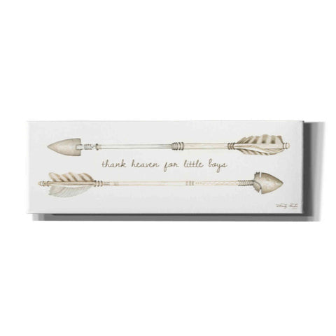 Image of 'Arrows - Thank Heaven for Little Boys' by Cindy Jacobs, Canvas Wall Art