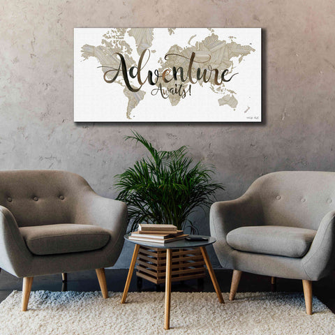 Image of 'Adventure Awaits' by Cindy Jacobs, Canvas Wall Art,60 x 30